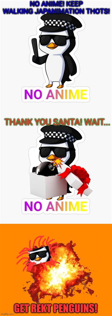 No Anti Anime Penguins Imgflip