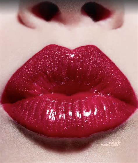 Marie Mimran Armani Red Lipstick Shades Lipstick Art Lip Art