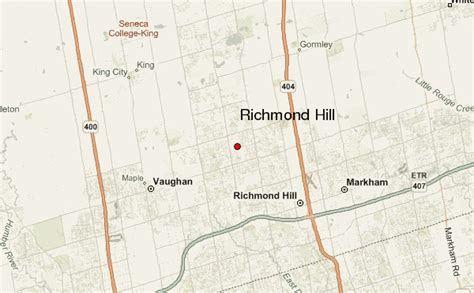 Richmond Hill Location Guide