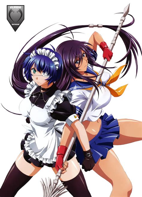 kanu unchou and ryomou shimei ikkitousen render by elpida wood on deviantart