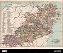 'County of Aberdeen'. Aberdeenshire. Parishes. BARTHOLOMEW, 1891 ...