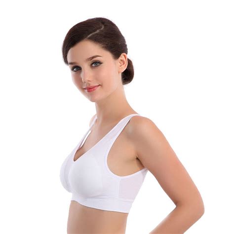 Buy Women Thin No Mat Athletic Vest Fitness Sports Yoga Stretch Bra At Affordable Prices — Free