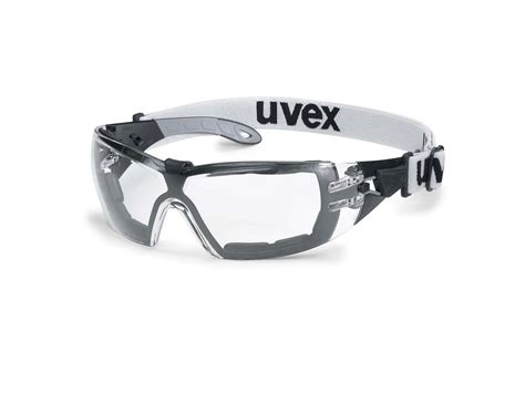 Uvex 9192180 Pheos Guard Clear Lens Safety Spectacles