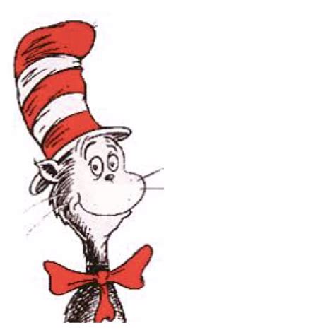 Blank Cat In The Hat Template
