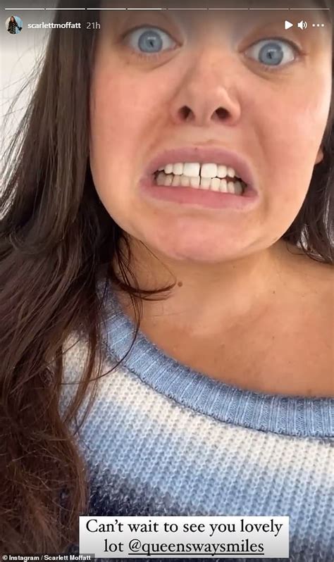 Scarlett Moffatt Reveals Shes Heading To The Dentist For New Veneers