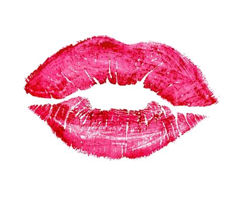 Lipstick Kiss Marks Background