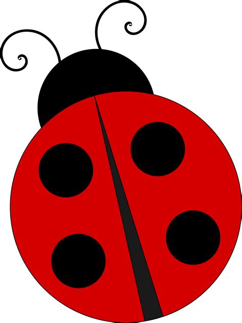 Ladybug Clipart Black And White Free Clipart Images 5