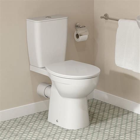 Ideal Standard Eurovit Close Coupled Toilet Soft Close Seat