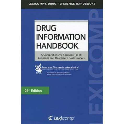 Lexicomps Drug Reference Handbooks Drug Information Handbook A