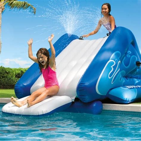 Intex Kool Splash Inflatable Swimming Pool Water Slide Accessory 4 Pack 1 Piece Ralphs