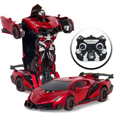 Rc Remote Control Transforming Robot Car Toys Boughtnext