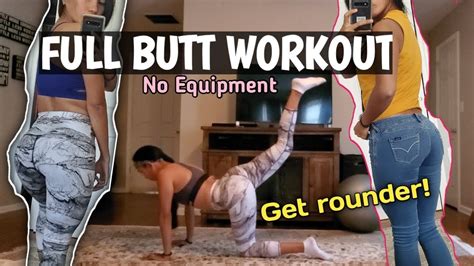 Full Butt Workout No Equipment Filipina Fitness Youtube