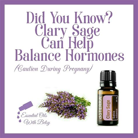 The main chemical component of clary sage is linalyl acetate, part of the esters group, making it one of the most relaxing, soothing, and balancing essential oils. Clary Sage Can Help Balance Hormones. Essential Oil How To ...