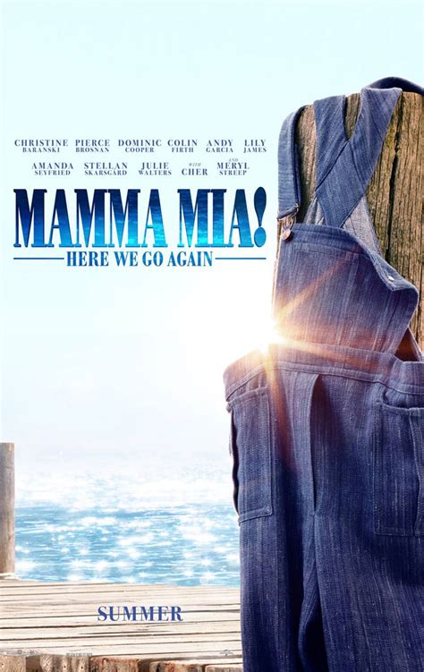 Mamma Mia Here We Go Again Poster Trailer Addict