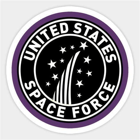 Us Space Force Space Force Sticker Teepublic