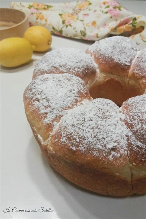 pan brioche alla ricotta in cucina con mia sorella