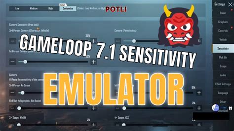 Best Sensitivity Pubg Mobile Gameloop 71 Setting For No Recoil Control