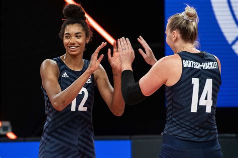 United States End Third Week Of Womens Volleyball Nations League Unbeaten