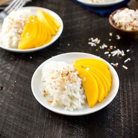 Mango Sticky Rice Easy Classic Thai Dessert Inquiring Chef