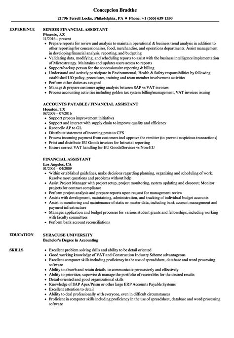 Job description for a finance director detailing responsibilities and duties for a typical fd role. Accounting Assistant Resume Sample - Free Resume Templates