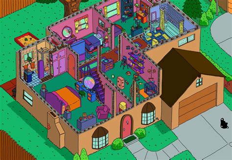 Jean Genie The Simpsons House Layouts Simpsons Drawings