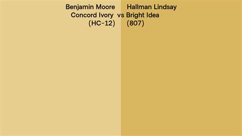 Benjamin Moore Concord Ivory Hc 12 Vs Hallman Lindsay Bright Idea
