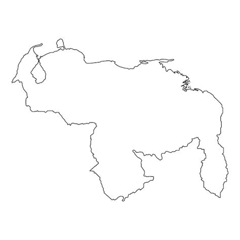 Premium Vector Venezuela Map Icon
