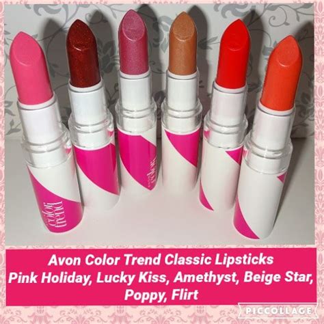 Wendy S Delights Avon Color Trend Lipsticks Matte Glossy And Classic Avon Lipstick Color