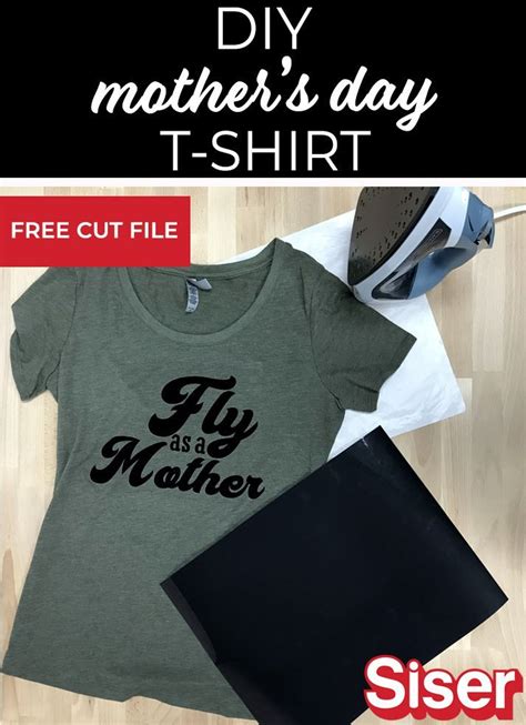 Diy Mothers Day T Shirt With Stripflock® Htv Siser North America In