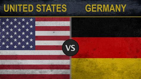 United States Vs Germany Military Comparison 2018 Youtube