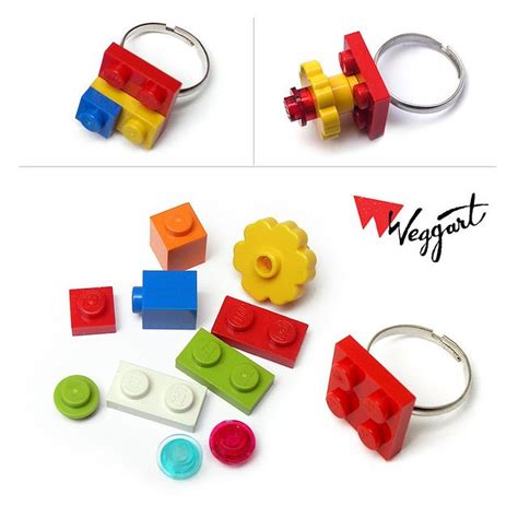 Lego Ring Kit Lego Jewelry Lego Pieces Lego Party