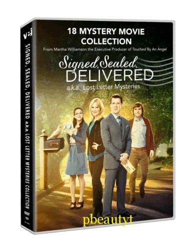 Signedsealeddelivered Complete 18 Mystery Movietv Series Collection