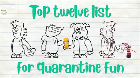 Quarantine Things To Do To Keep You Sane Animation Youtube