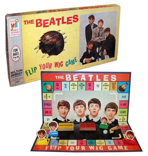 Lot Detail The Beatles Flip Your Wig Board Game From The