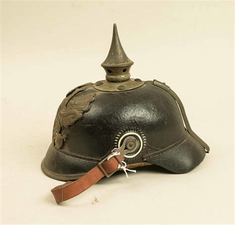 Prussian Brass Mounted Spiked Helmet Witherells Auction House