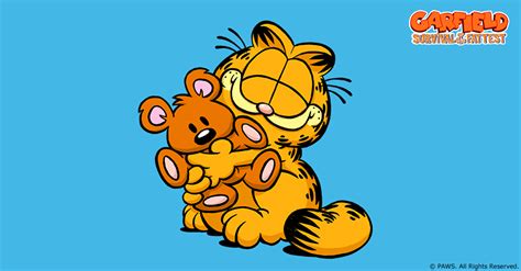 Garfield And Pooky Garfield Wallpaper Garfield And Odie Cute Love
