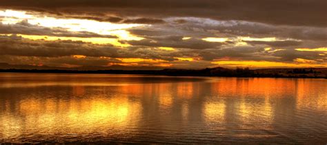 Free Lakeside Sunset 4 Stock Photo