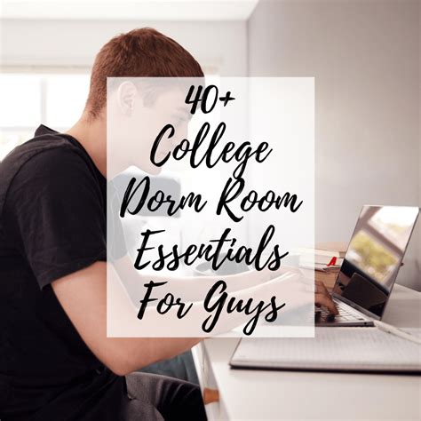 40 college dorm room essentials for guys positivity is pretty