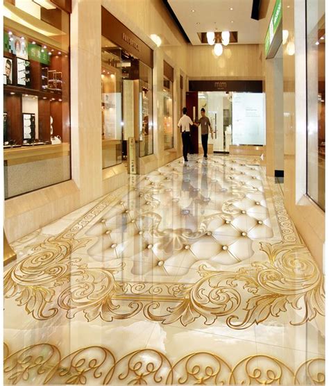 Also if you want to decorate a new project, instead of individually purchasing each thematic object pack you can directly buy the full version (gold) which includes all 3d object libraries. 3d flooring European luxury gold 3D marble floor pvc self ...