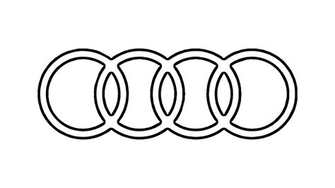 Wie Zeichnet Man Das Audi Logo Symbol Emblem