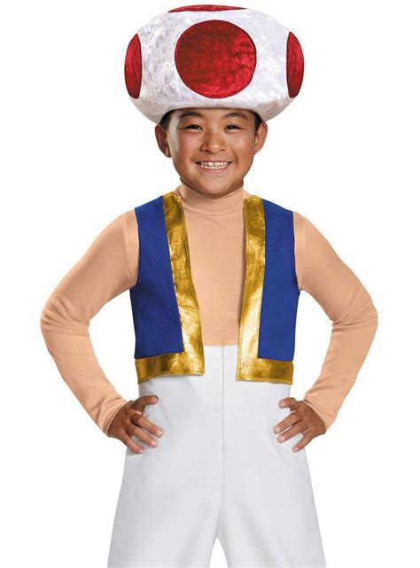 Clothing Shoes And Accessories Boys Disguise Super Mario Bros Toad