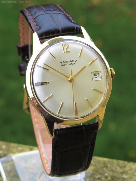 Antiques Atlas - Gents 9ct Gold Automatic Wrist Watch From ...