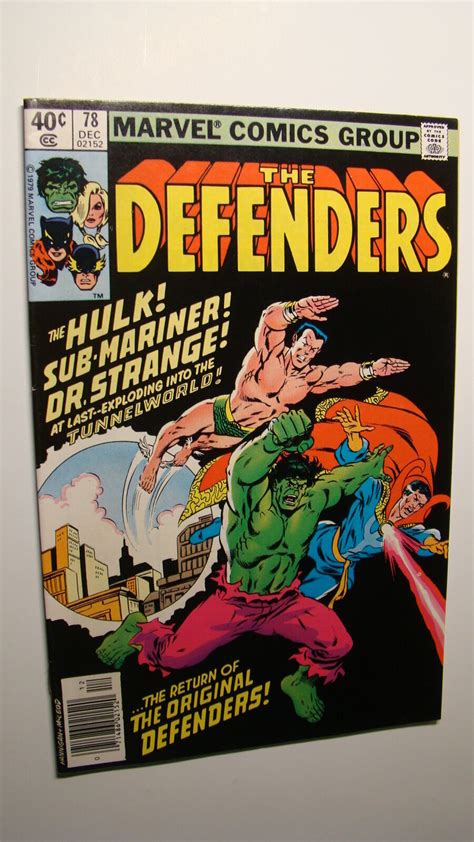 Defenders 78 High Grade Original Defenders Hellcat Hulk Nighthawk