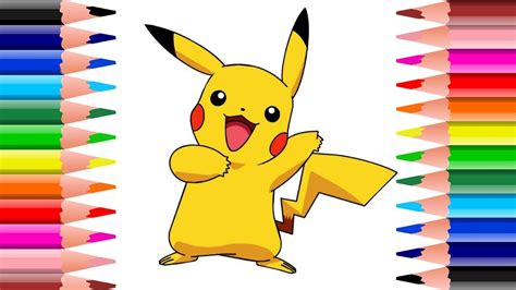 Como Desenhar O Pikachu Passo A Passo Esboço Youtube