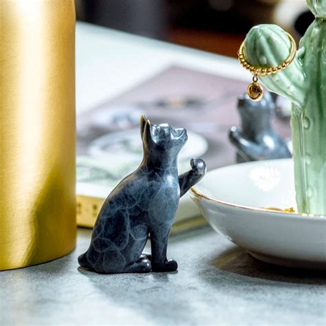 These Brass Kitty Incense Burners Are A Unique T For Cat Lovers