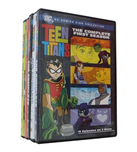 Teen Titans Complete Season 1 5 5pk Dvd Wholesale