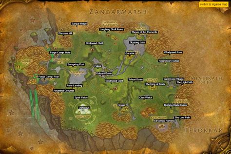 Nagrand Alliance Complete Questing Guide Tbc Burning Crusade