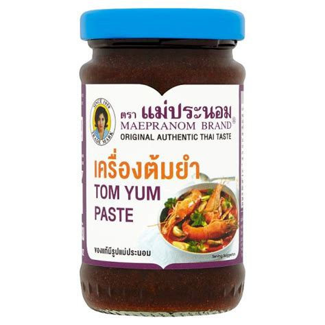 This is a thai paste that is used in famous thai tom yum soup. Maepranom Brand Tom Yum Paste 114g | Shopee Malaysia
