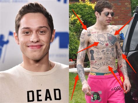 Pete Davidson Is Reportedly Removing All Of His Tattoos Here S A Guide To The Comedian S Ink