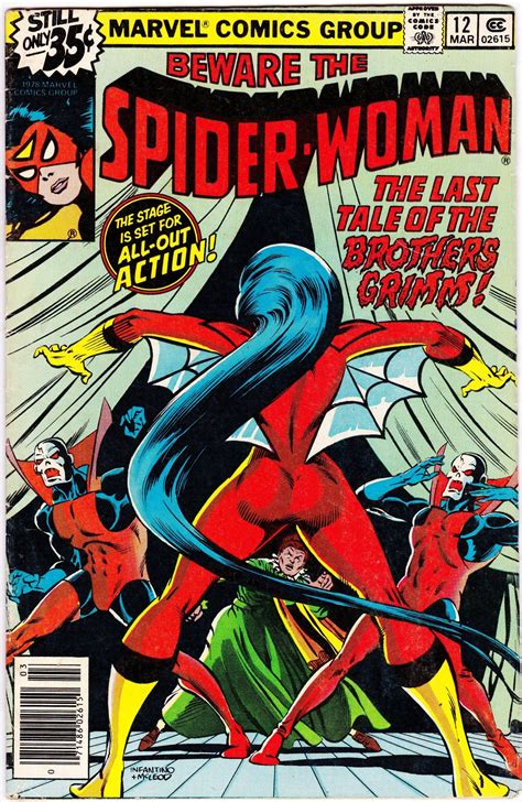 Spider Woman 12 1978 1983 1st Series March 1979 Marvel Etsy Spider
